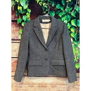 Vintage Pendleton Woolen Mills Blazer 100% Pure Virgin Wool Women's XS PTP 17"